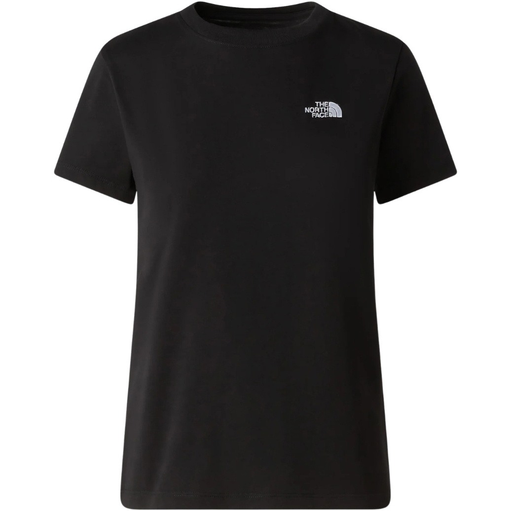 2026 The North Face Womens Evo Slim T-Shirt NF0A8FX7 - Black